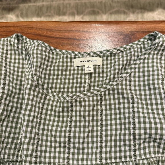 Max Studio Gingham Blouse BUNDLE of 2 - Picture 4 of 8